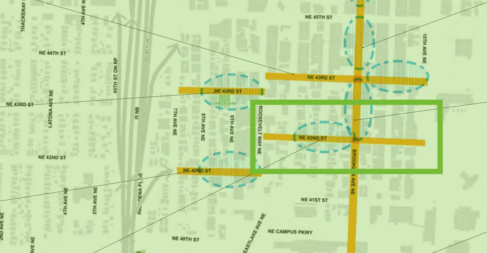U District Green Street Concept Plan of 2023