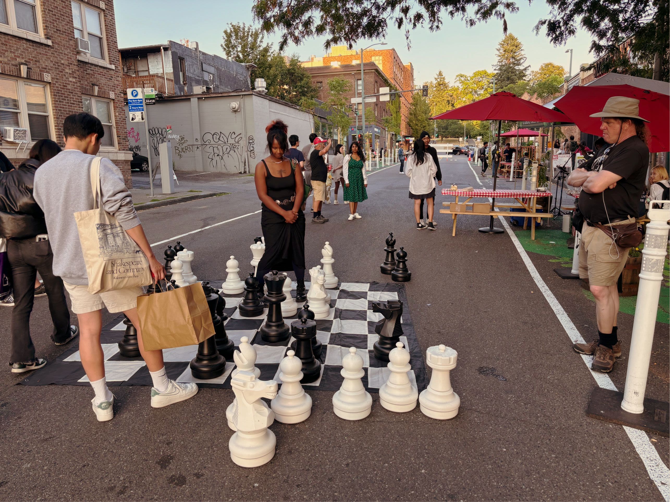 Neighborhood Night Out community dinner